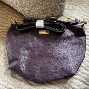 BCBG purple Paris crossbody bag